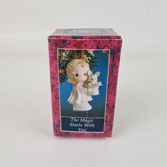 Precious Moments 529648 The Magic Starts With You Porcelain Ornament - Picture 7 of 7